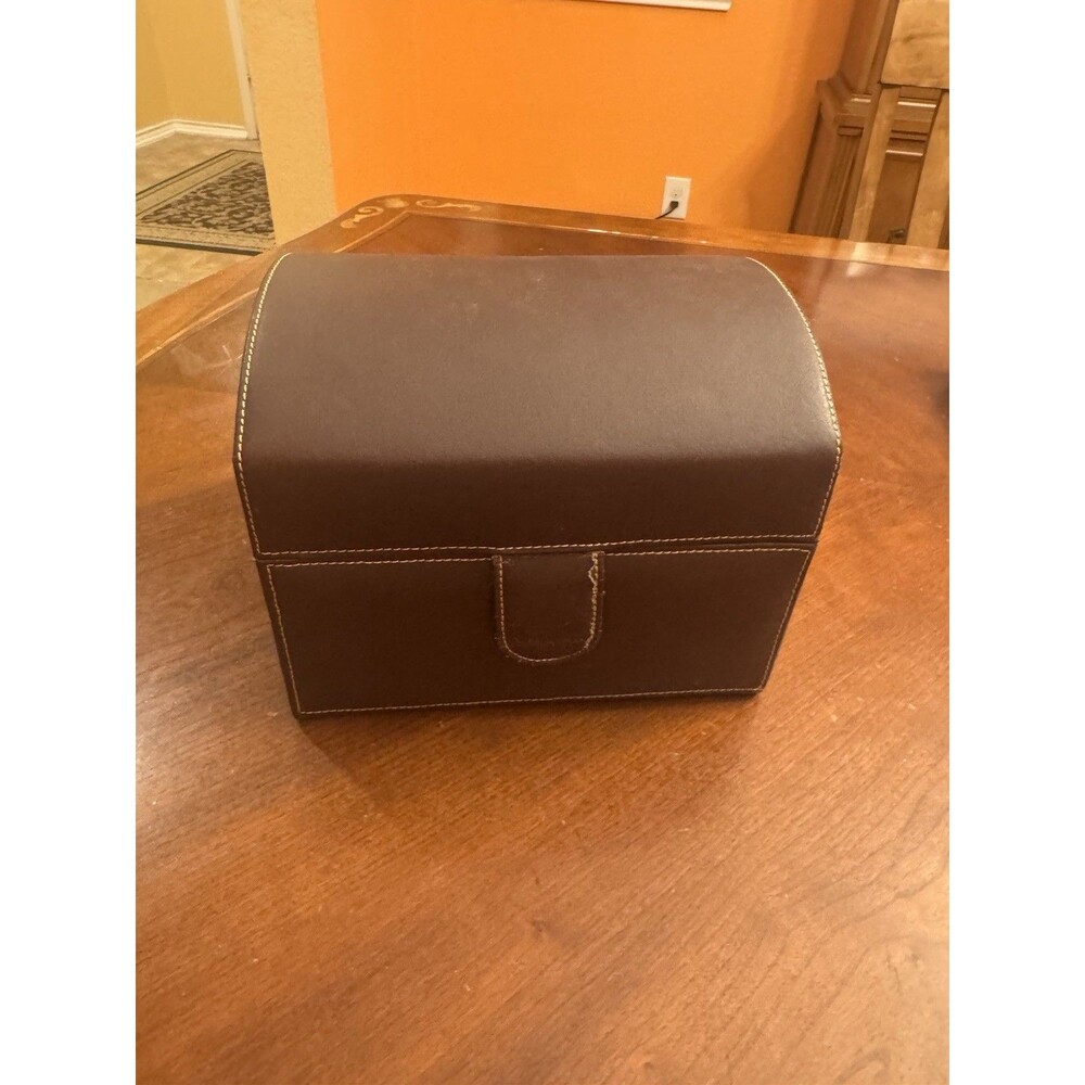 Genuine Leather Decorative/ Storage Box